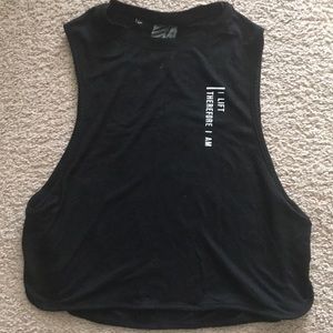 Gymshark lifting club cropped tank top, XS